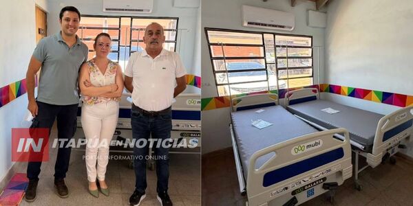 NUEVAS CAMAS REFUERZAN LA ATENCIÓN DEL HOSPITAL DE CORONEL BOGADO