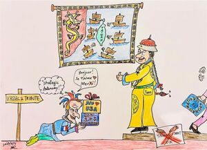 Macron se desmarca de Occidente y se inclina ante China