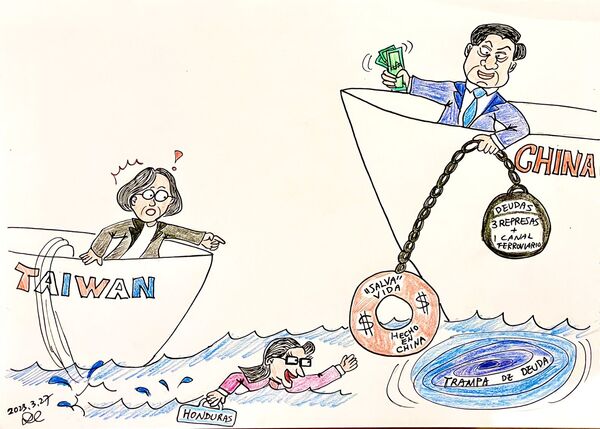 Honduras cambió donaciones por endeudamiento con China