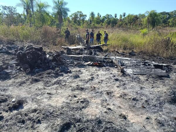 Avión que cayó en Concepción sería del narcotráfico, dicen - ADN Digital