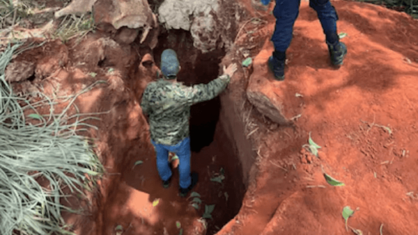 Hallan misterioso pozo de varios metros dentro de una estancia en San Pedro - Noticiero Paraguay