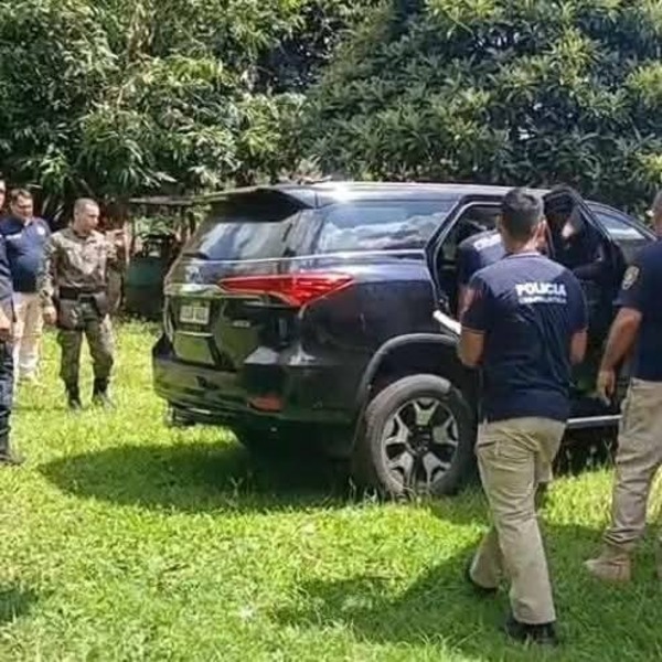 Allanamiento en Itakyry: incautan camioneta robada y celulares tras tentativa de homicidio