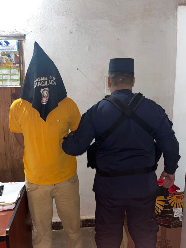 Detienen a joven con orden de captura por causa de homicidio y armas en Concepción - Concepción al Día