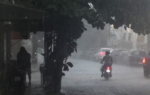 Martes caluroso con lluvias y tormentas eléctricas en gran parte del país