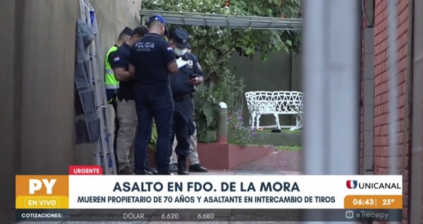 Intento de asalto deja dos fallecidos en Fernando de la Mora | Unicanal