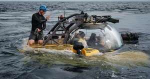 La Nación / Sumergible revela detalles del fondo marino a casi 1.000 metros de profundidad