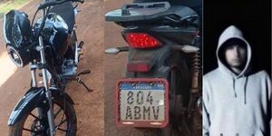 DENUNCIAN HURTO DE MOTOCICLETA EN LA LOCALIDAD DE VACAY