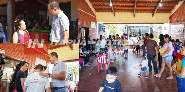 EXITOSA JORNADA DEL PROGRAMA “A LA ESCUELA CON SALUD” EN EL B° SAN PEDRO DE ENCARNACIÓN