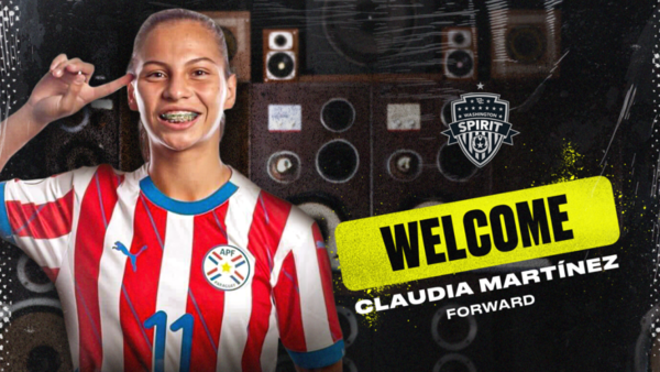Claudinha continuará su carrera en el Washington Spirit de la liga estadounidense