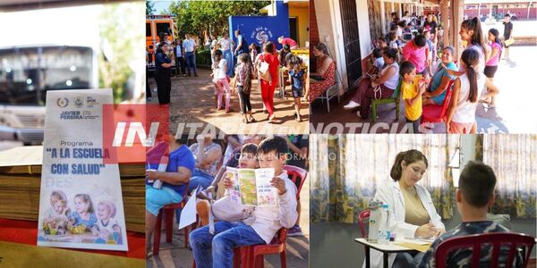 INICIÓ EL PROGRAMA “A LA ESCUELA CON SALUD” EN EL BARRIO SAN PEDRO