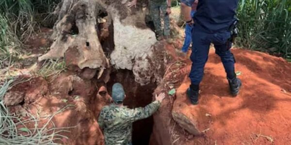 Hallan pozo clandestino de 11 m de profundidad en estancia de San Estanislao