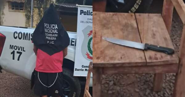 Diario HOY | Susto en PJC: ebrio irrumpió en plena misa armado con un cuchillo