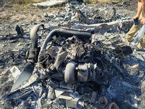 Popular / Caso avioneta quemada: Encuentran a un hombre con graves quemaduras