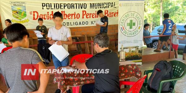 JORNADA MÉDICA REALIZÓ CONTROLES CARDIOLÓGICOS A NIÑOS EN OBLIGADO