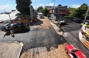 Inician obras viales del Plan 1.000 en Asunción con financiamiento de Itaipú | DIARIO PRIMERA PLANA