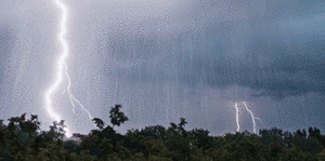 Tormentas llegarán a estas siete zonas del país durante esta tarde - Clima - ABC Color
