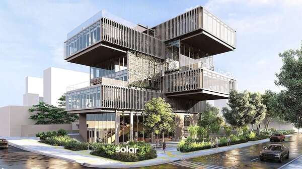 La nueva casa matriz de Solar Banco transformará el entorno urbano de Asunción - Negocios - ABC Color