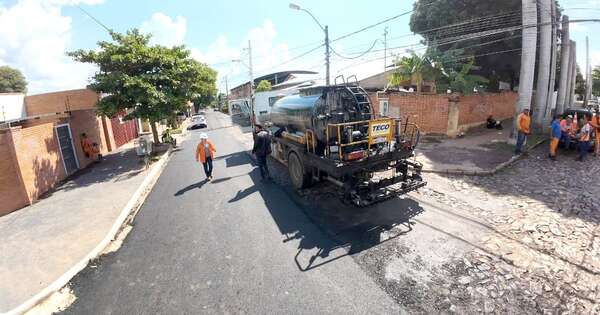 La Nación / Plan 1.000 avanza en Asunción y refuerza la infraestructura vial urbana