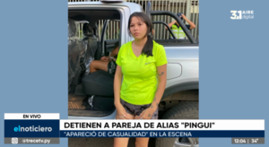 Pareja de alias Pingui fue detenida: llegó de manera sorpresiva a la vivienda asaltada - trece