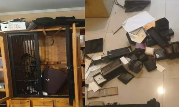 Roban un arsenal y relojes de colección de una vivienda en Lambaré - OviedoPress