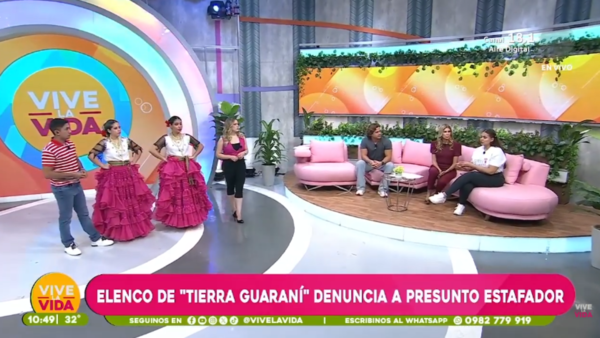 Elenco de Tierra Guaraní denuncia a presunto estafador