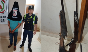 Hombre sup. agredió a su pareja y amenazó de matarla con armas