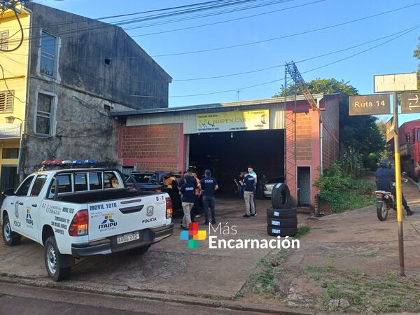Propietario de taller mecánico en Cambyretá desmiente implicancia en millonario hurto y denuncia daño a su reputación