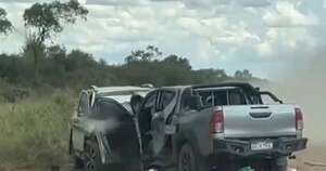 La Nación / Tres son los fallecidos en violento choque frontal en el Chaco, confirman