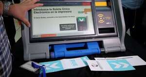 La Nación / TSJE verifica equipos para las elecciones municipales