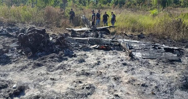Murió un socio de Samura después del incendio de la narco avioneta que cayó en Paso Bravo
