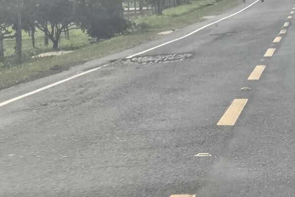 Ruta Horqueta–Tacuatí presenta los primeros signos de deterioro - Concepción al Día