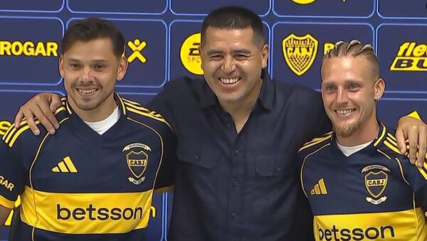 Popular / El "Melli" Ángel fue presentado en Boca Juniors