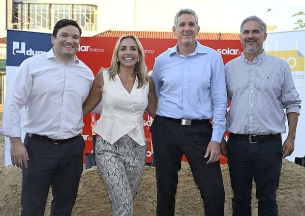 Palada inicial de Solar Banco - Sociales - ABC Color