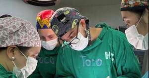 La Nación / Operan con éxito a niña con raro tumor