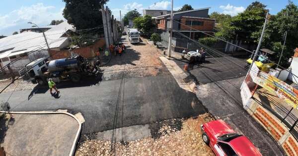 La Nación / Inician obras del Plan 1.000 en el barrio San Pablo