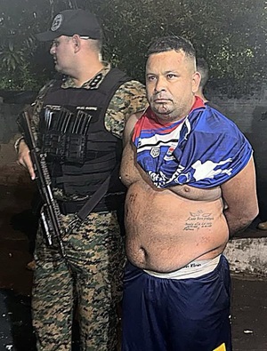 Pablo Melgarejo alias «Chopale» fue capturado esta mañana: se trata de uno de los criminales mas buscados del país. - Concepción al Día