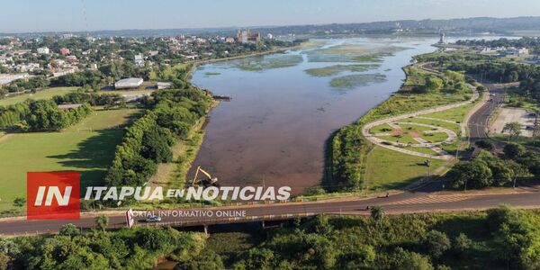 EBY INTERVIENE PARA GARANTIZAR LIMPIEZA Y CUIDADO EN EL SUB EMBALSE DEL POTI’Y