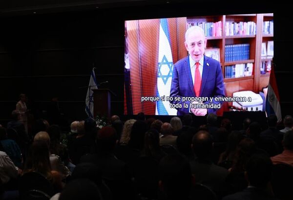 Netanyahu agradece a Peña y Cartes por recordar el Holocausto