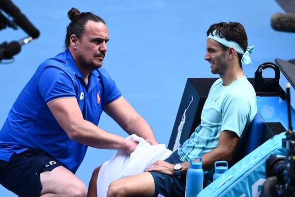 Musetti tras su retirada frente a Djokovic: “Estaba jugando realmente bien” - Tenis - ABC Color