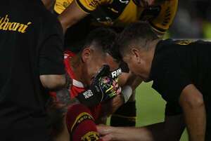 Aldo Pérez: el informe médico por la dura lesión en la rodilla - Guaraní - ABC Color