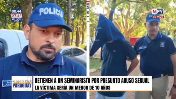 Detienen a seminarista por presunto abuso sexual y pornografía infantil