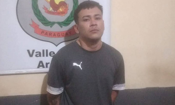 Control policial en Areguá termina con la detención de un joven con cinco órdenes de captura por graves delitos - OviedoPress