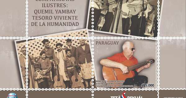 La Nación / Correos dispone de sellos postales dedicados a Quemil Yambay