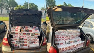 Brasil intercepta caravana de 11 vehículos con cigarrillos de contrabando de Paraguay