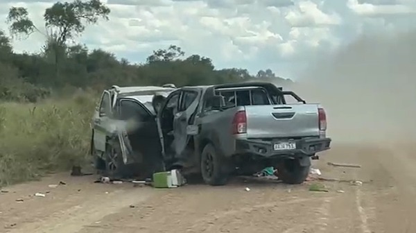 Choque frontal en el Chaco con tres fallecidos reaviva alerta por exceso de velocidad