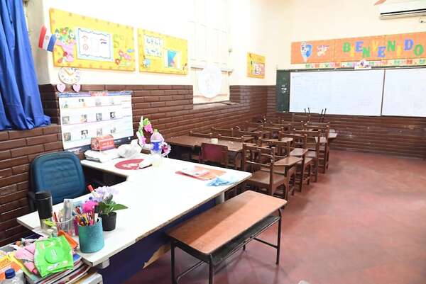 Caja fiscal: paro docente latente, pone en riesgo el inicio de clases - Nacionales - ABC Color