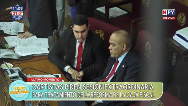 Congreso convoca sesión extraordinaria para debatir reforma de la Caja Fiscal