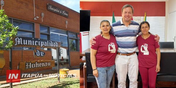 INTENDENTE DE HOHENAU SE REUNIÓ CON COMISIÓN “KUÑA MBARETE”