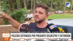 Policías detenidos por presunto secuestro y extorsión