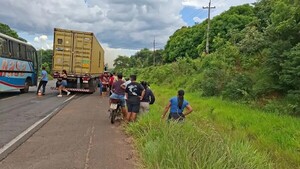 Dan de alta al hermano del médico fallecido en violento choque en la ruta PY08